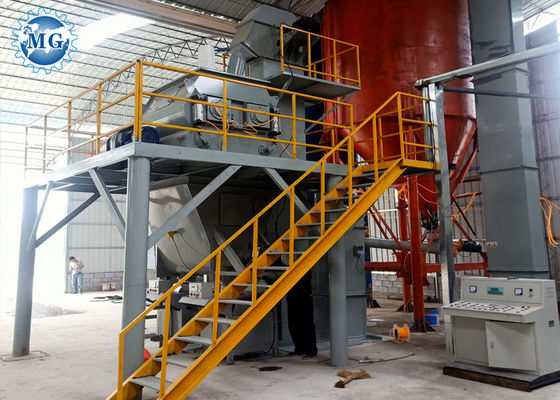 10T/H Cement Sand Mixing Dry Mortar Production Line