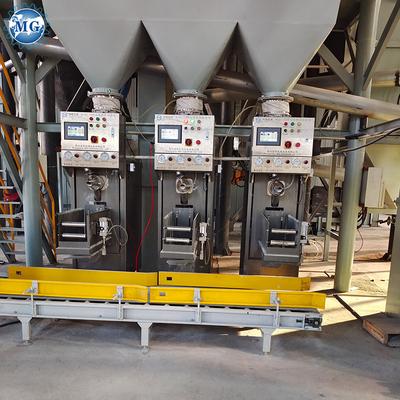 Tipo di valvola a secco Linea di produzione automatica di malta in masticatura attrezzature di malta a secco durevoli