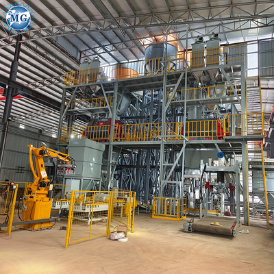 10-30TPH Linea di produzione di malta secca adesiva ad alta velocità