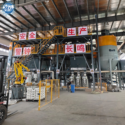 10-30TPH Full Auto High Intelligent Mural Putty Mixer Dry Mortar Plant