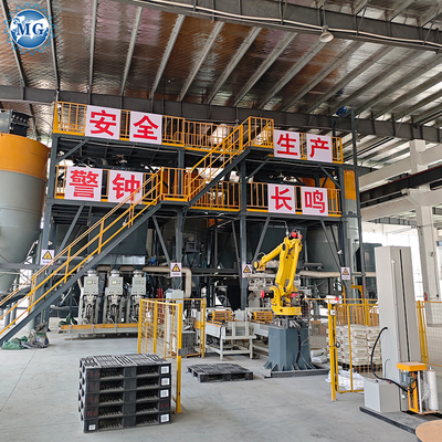 10-30TPH Full Auto High Intelligent Mural Putty Mixer Dry Mortar Plant
