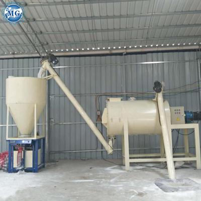 Macchine di miscelazione di malta a polvere secca per la costruzione di muri di sabbia in massello Miscelatore di cemento di piastrelle ceramiche Impianto di produzione di adesivi