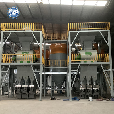 Macchina di miscelazione di malta a polvere secca completamente automatica per la costruzione di piante per la fabbricazione di adesivi per piastrelle ceramiche