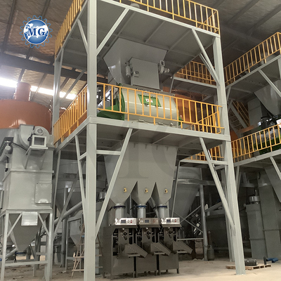 Macchina di miscelazione di malta a polvere secca completamente automatica per la costruzione di piante per la fabbricazione di adesivi per piastrelle ceramiche