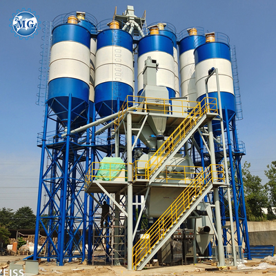 Risparmio energetico Linea di produzione di mortaio a polvere secca Parete sabbia di macchia attrezzatura di miscelazione di cemento piastrelle ceramiche adesivo macchina di produzione