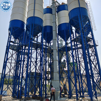 Risparmio energetico Linea di produzione di mortaio a polvere secca Parete sabbia di macchia attrezzatura di miscelazione di cemento piastrelle ceramiche adesivo macchina di produzione