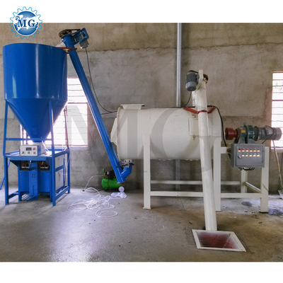 Impianto di miscelazione di mortaio a polvere secca ad alta efficienza Parete di sabbia di macchia attrezzatura di miscelazione di cemento piastrelle ceramiche macchina di produzione di adesivi