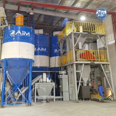 Centrale di produzione di adesivi per piastrelle di ceramica