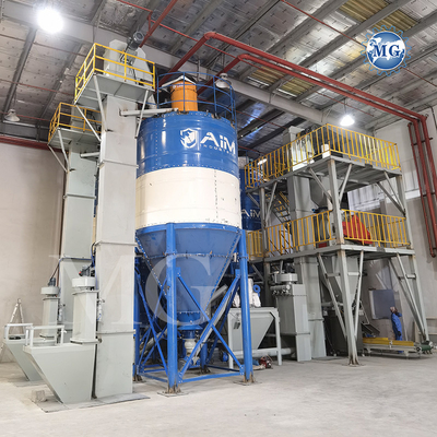 Centrale di produzione di adesivi per piastrelle di ceramica