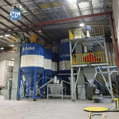 Centrale di produzione di adesivi per piastrelle di ceramica