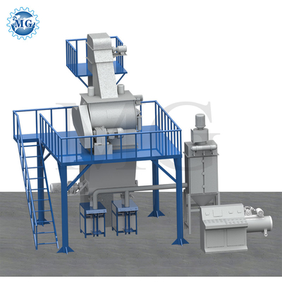 CE Voltage Customized Dry Mix Powder Mortar Mixing Machine Mural Putty Sand Cement Mixer Ceramic Tile Adhesive Manufacturing Plant
