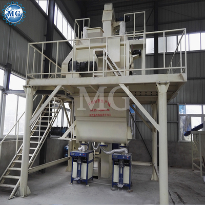 CE Voltage Customized Dry Mix Powder Mortar Mixing Machine Mural Putty Sand Cement Mixer Ceramic Tile Adhesive Manufacturing Plant