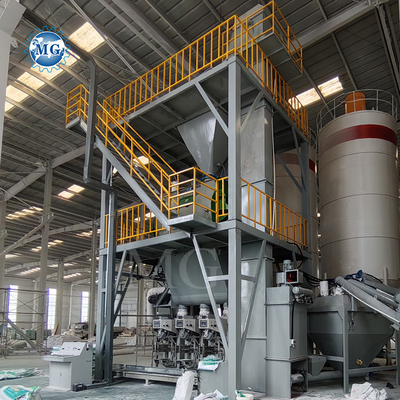 Colla asciutta economizzatrice d'energia 30T/H delle mattonelle del cappotto della schiuma del mastice della parete dell'impastatrice del mortaio