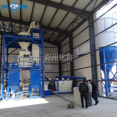 Miscela a secco polvere malta impianto di miscelazione di parete insinuante Skim Coat sabbia miscelatore di cemento piastrelle adesivo macchina di produzione