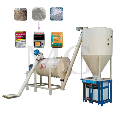 Impianto di fabbricazione di adesivi per piastrelle da pavimento CE Simple Dry Powder Mortar Mixer