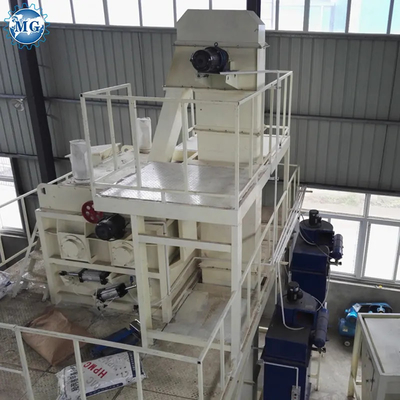 Controllo PLC impianto di miscelazione semiautomatico a secco polvere malta impianto di miscelazione di parete sabbia di macchia cemento miscelatore di gesso piastrelle di ceramica adesivo macchina di produzione di colla