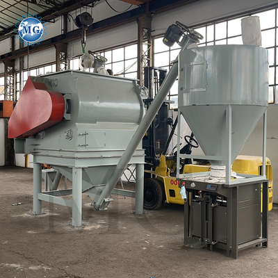 Velocità di miscelazione elevata Double Twin Shaft Agravic Paddle Mixer Mixer Machine Wall Putty Plaster Skim Coat Tile Adhesive Grout Dry Mortar Mixer Plant