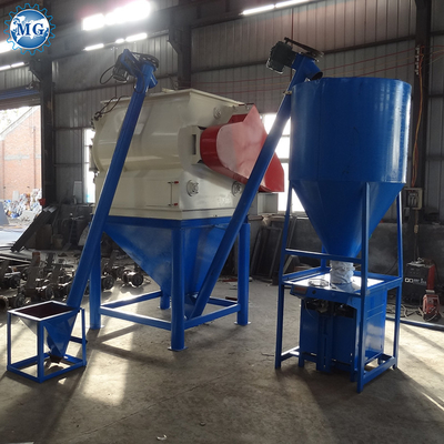 4-5 T/H 35 KW Miscelatore di polvere di miscela secca di malta Macchina di miscelazione di sabbia di seta a parete attrezzatura di miscelazione di cemento piastrelle Impianto di produzione di colla adesiva