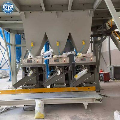 Sistema di controllo PLC e automazione automatica nella linea di produzione di adesivi per piastrelle