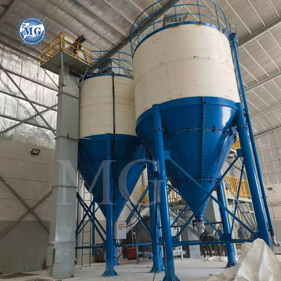 Pianta di miscelazione di mortaio secco di pesatura automatica Parete di gesso di gesso di gesso di gomma Skim Coat Sand Cement Mixer Tile Adhesive Glue Grout Making Machine