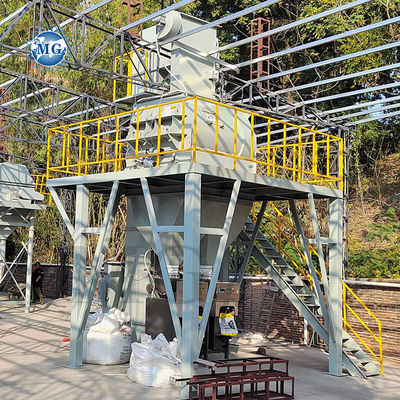 6000*6000*6000mm Facile installazione Impianto di miscelazione di malta secca Parete Stucco di gesso Skim Coat Sand Cement Mixer Tile Adhesive Glue Grout Making Machine