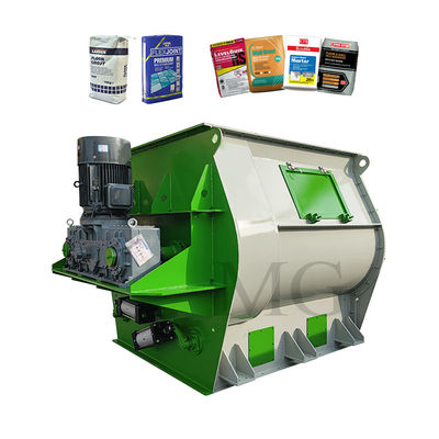 Long Life Double Twin Shaft Agravic Paddle Mixer Blender Machine Wall Putty Plaster Skim Coat Tile Adhesive Grout Dry Mortar Mixing Plant