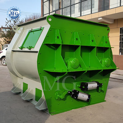 Velocità di miscelazione elevata Double Twin Shaft Agravic Paddle Mixer Mixer Machine Wall Putty Plaster Skim Coat Tile Adhesive Grout Dry Mortar Mixer Plant