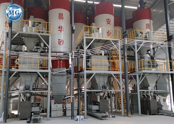 Fabbrica di Cina Linea di produzione automatica di malta secca