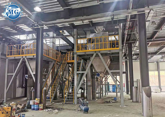 Fabbricazione di pittura per pareti 10-30 T/H Impianto di produzione di malta a miscela secca