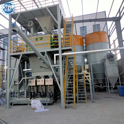 10 - Pianta asciutta 9m del mortaio 30T/H con controllo 90KW automatico pieno dello SpA