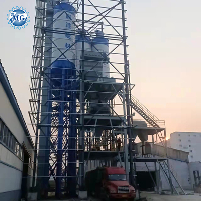Colla asciutta economizzatrice d'energia 30T/H delle mattonelle del cappotto della schiuma del mastice della parete dell'impastatrice del mortaio