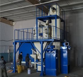 Auto semi- asciutta della pianta del mortaio del sito di lavoro rapidamente per la miscelazione e l'imballaggio del mortaio