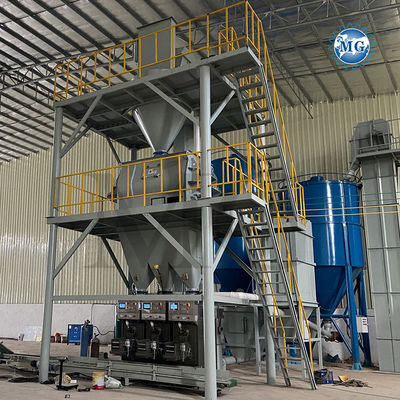 Linea di produzione di miscela a secco di alimentazione rapida di polvere di malta Mural Putty Sand Cement Plaster Mixer Ceramic Tile Adhesive Glue Making Machine