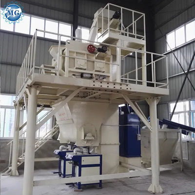 6000*6000*6000mm Facile installazione Impianto di miscelazione di malta secca Parete Stucco di gesso Skim Coat Sand Cement Mixer Tile Adhesive Glue Grout Making Machine
