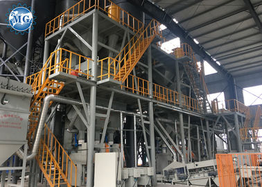 12t/H asciugano la linea di produzione del mortaio sistema automatico dei semi di controllo elettrico resistente