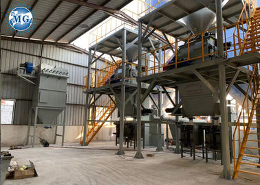 Linea di produzione adesiva del mortaio della miscela asciutta della piastrella di ceramica con protezione dell'ambiente