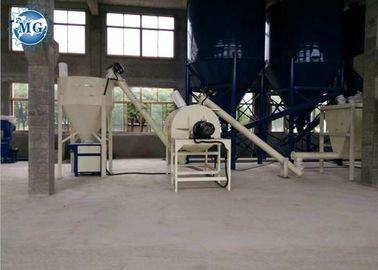 Alta efficienza del mortaio della struttura compatta della pianta del macchinario asciutto del materiale da costruzione