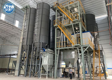 Linea di produzione asciutta automatica del mortaio per la miscelazione adesiva della polvere del gesso del mastice della parete delle mattonelle