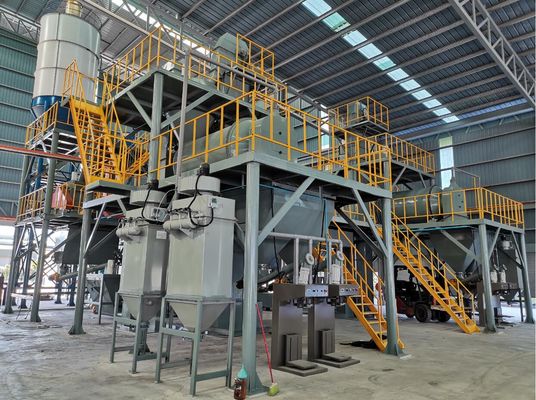 pianta della miscela di 9M Automatic Dry Mortar per la linea adesiva della macchina delle mattonelle