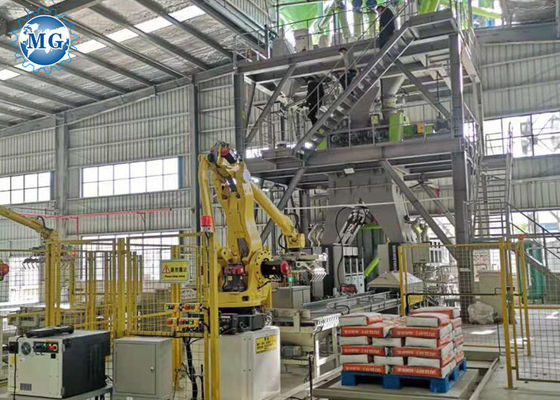 Cemento 12T/H che mescola la linea di produzione asciutta del mortaio per costruzione