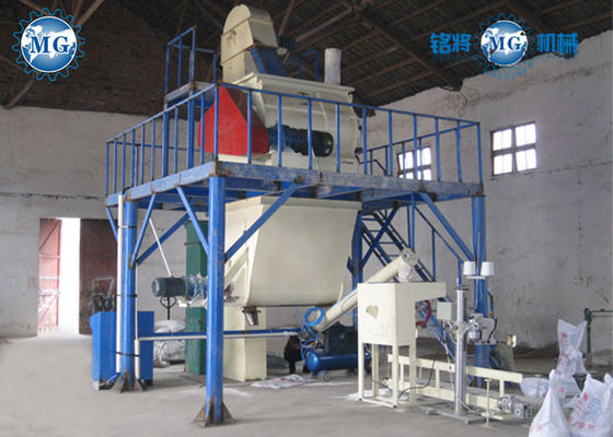 Il gesso del mastice della parete 4T/H spolverizza l'attrezzatura ISO9001 di mescolanza a secco