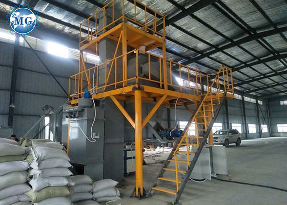 Altezza adesiva della pianta 8T/H 8m del mortaio della miscela asciutta del mastice delle mattonelle gemellate dell'asse