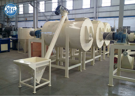 Linea di produzione asciutta del mortaio 4T/H miscelazione automatica di 25KW