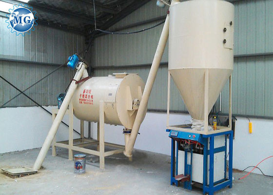 Multi ammucchiamento asciutto a spirale del manuale della pianta del mortaio del nastro 4T/H