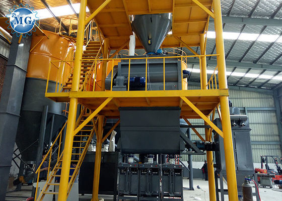 Macchina di fabbricazione adesiva d'imballaggio automatica del mortaio 10-20T/H delle mattonelle asciutte della centrale di betonaggio