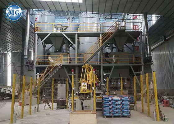 10-20 pianta della miscela asciutta del t/h che rende a mattonelle della macchina la polvere adesiva del gesso della malta liquida delle mattonelle