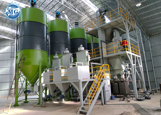 Impianto di produzione asciutto della costruzione del miscelatore del gesso del mastice della parete del mortaio di controllo durevole del Plc