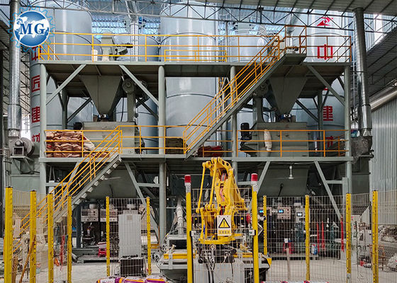 Soldi bassi di investimento che guadagnano la pianta asciutta del mortaio del t/h 10-20 per la mescolanza dell'adesivo delle mattonelle