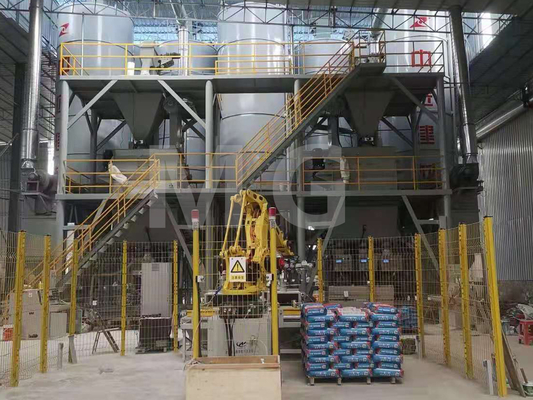 Alta efficienza automatica completa asciutta dell'impastatrice della malta liquida delle mattonelle del mortaio 10-12T/H